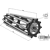 Rouleau tube packer 3000 mm adaptable - BlackSteel©