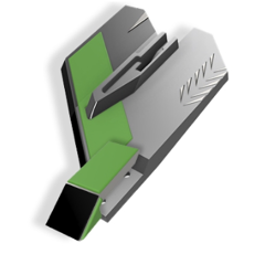 Lame Droite avec carbure, rechargement AGRISEM TCS 653W adaptable