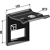 Halter für Zinken 70x12 - 70x70 - Bohrung 15