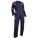 Combinaison pour femmes bicolore ORGE bleu foncé / rose - LMA