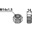 Mutter M14x1,5 für Häcksler KUHN – Nachbau  