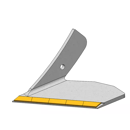 Aleta izquierda para cultivador Kockerling 932216 adaptable carburo