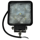 Arbeitsscheinwerfer Quadratisch 5 LED 10 - 30V 15W 1100 Lumen 