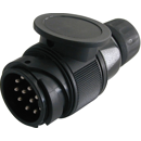 Prise fiche mâle 13 plots plastique pour JAEGER ERICH adaptable