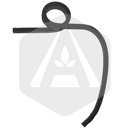 Dent double spire gauche 25 x 25 x 510 mm adaptable