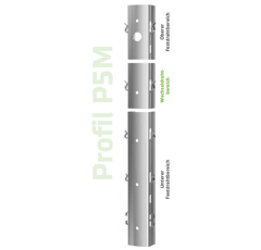 Dr. Reisacher Reihenpfahl P5M - Bandverzinkt - Z275