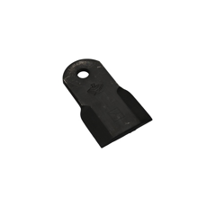 Couteau droit pour broyeur 140x60mm ORSI adaptable - Blacksteel©
