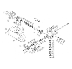 Kit de 4 courroies faucheuse à disques KUHN 831.016.82 ou 831.017.82 origine