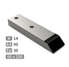 Pointe de décompacteur carbure et plaquettes carbure arrière pour charrue DURO 1016A adaptable