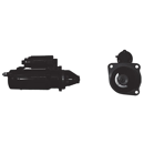 Anlasser IS 1194 / 12V 4,20kW Mahle-Iskra-Letrika 10 Zähne