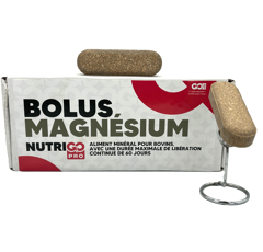 BOLUS MAGNESIUM - 14 unités - Mise à l'herbe | NutriGO