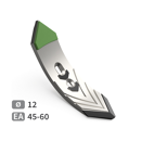 Soc de cultivateur carbure et rechargement TOUTES MARQUES 260 mm adaptable