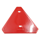 Catadioptre rouge triangulaire 156x136mm 