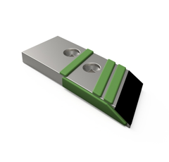 Pointe Gauche carbure et rechargement pour charrue DURO 7363 adaptable