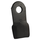 Fléau droit pour broyeur 155 x 8 mm RÖLL 650324 adaptable  - BlackSteel©