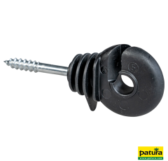 Isolateur annulaire renforcé avec âme en métage et filetage à bois - PATURA