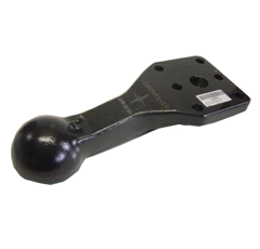 Kugelzugöse Kugel 80,Flanschmaß 130x115 mm  