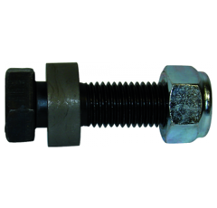 Boulon 20 x 70 mm et bague épaulée épaisseur 16,5 mm