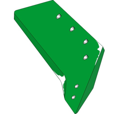 Wechselspitzenschar - 18" - rechts KK073006M Kverneland by Muzzi Industrie