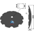 Disque crénelé ∅460x4 pour cover crop SIMBA P16721 adaptable - Blacksteel©