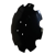 Disque crénelé ∅612x6 pour déchaumeur AMAZONE 78101833 adaptable - BlackSteel©