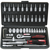 Coffret de 46 douilles et accessoires 1/4" chromemat | KS TOOLS