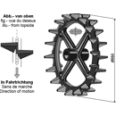Nockenring  Ø 550 GGG 50  (/)50 WELLE Nachbau