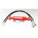 Hydraulischer Oberlenker Hub 190 mm beidseitig Kugelauge Kat. 2, Ø 25,4 mm