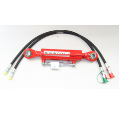 Hydraulischer Oberlenker Hub 190 mm beidseitig Kugelauge Kat. 2, Ø 25,4 mm