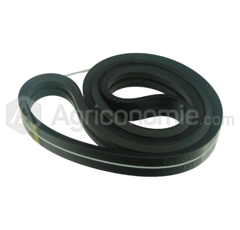 Courroie trapezoidale multiple pour moissonneuse JOHN DEERE H176766 adaptable