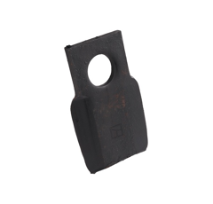 Couteau droite pour faucheur 150x70mm HERMES adaptable - Blacksteel©