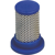 Filtre de buse 50 mesh bleu anti-goutte à ressort
