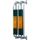 Brosse à ressort avec cadre de protection pour taureaux - PATURA