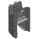 Lagerbock HVLB,W= 330 S32, kurz,MB-Trac BR 442 BR 443 Schwarz    