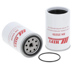Filtre à gasoil separateur d'eau adaptable HIFI FILTER SN25259