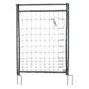 Portillon rigide électrifiable pour enclos