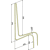 Dent de fenaison jaune pour CLAAS 9235770 adaptable - BlackSteel©