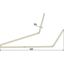 Dent de fenaison pour faneuse NIEMEYER 600005 adaptable - BlackSteel©