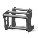 Interface pour télescopique MANITOU/CATERPILLAR adaptable
