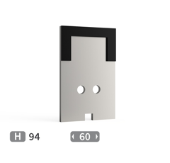 Grattoir carbure LEMKEN 34922005 adaptable