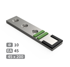 Plaque carbure et rechargement HORSCH 310092 adaptable