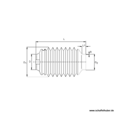 Schutztrichter SC 25 / SD 25 1119418 - Walterscheid