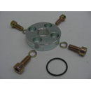 Gerader-Schraubflansch    IG 1/2"Lochkreis 40 mm, max. Betriebsdruck 250 barO-Ring 25,12x1.78  GF40IG12