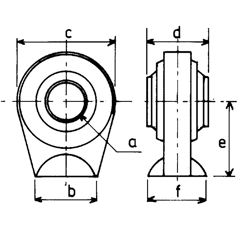 Rotule ronde catégorie 2 Ø 25mm (à souder)