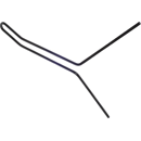 Griffe Ø8mm pour semoir RABE 9006.39.50 adaptable 