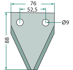 Couteau pour AGM 036LO9 adaptable
