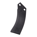 Lame droite 160x60mm pour Fraise/Rotavator AGRITALIA adaptable - Blacksteel©