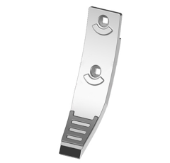 Pointe de soc carbure 328 x 80 mm pour déchaumeur adaptable