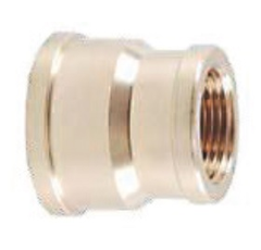 Reduction laiton femelle/femelle 3/8" x 1/4"