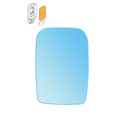 Verre de rétroviseur pour tracteur MASSEY FERGUSON ACP0304630 adaptable